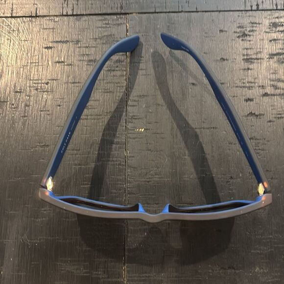 Cole Haan Acetate Zerogrand Blue & Tortoise Sunglasses Regular Wear - Picture 3 of 13